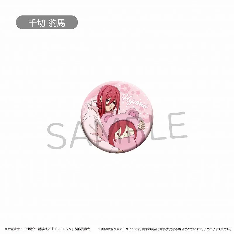 (1BOX=6)(Goods - Badge) Blue Lock Trading Button Badge Kurumi Pajama ver.