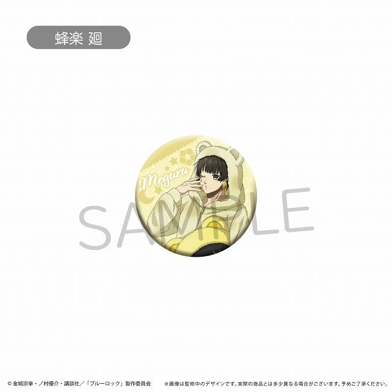 (1BOX=6)(Goods - Badge) Blue Lock Trading Button Badge Kurumi Pajama ver.