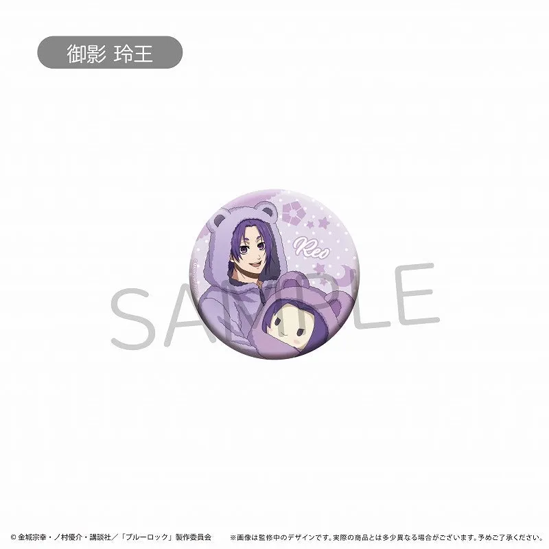 (1BOX=6)(Goods - Badge) Blue Lock Trading Button Badge Kurumi Pajama ver.