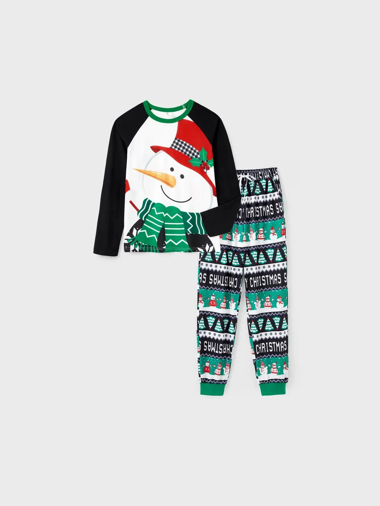 Allover Pattern Pants Family Matching Pajama Set