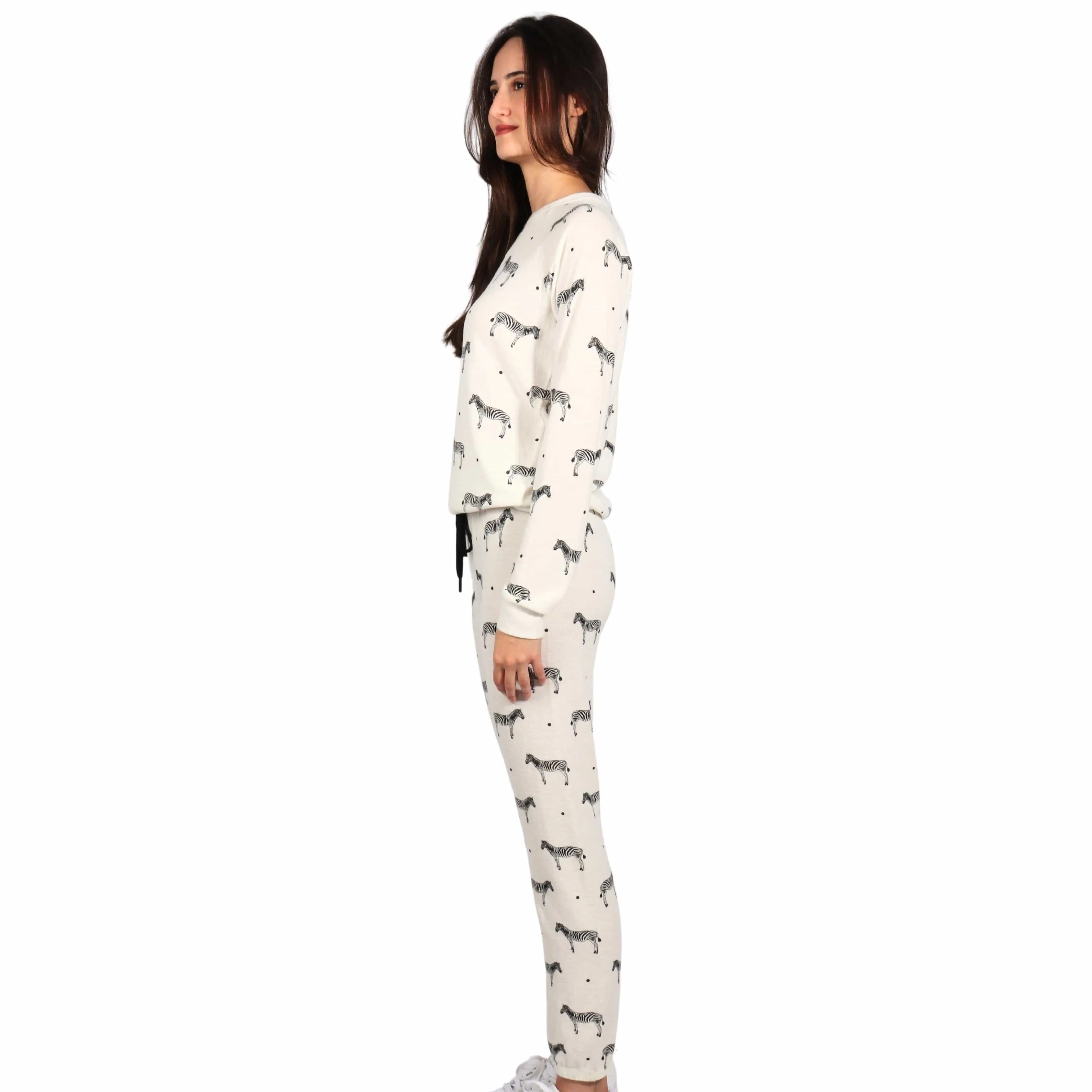 AQUA - Printed All Over Pajama Sets