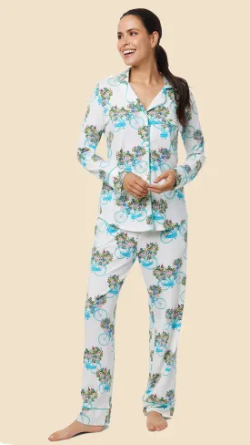 Bicyclette Pima Knit Pajama