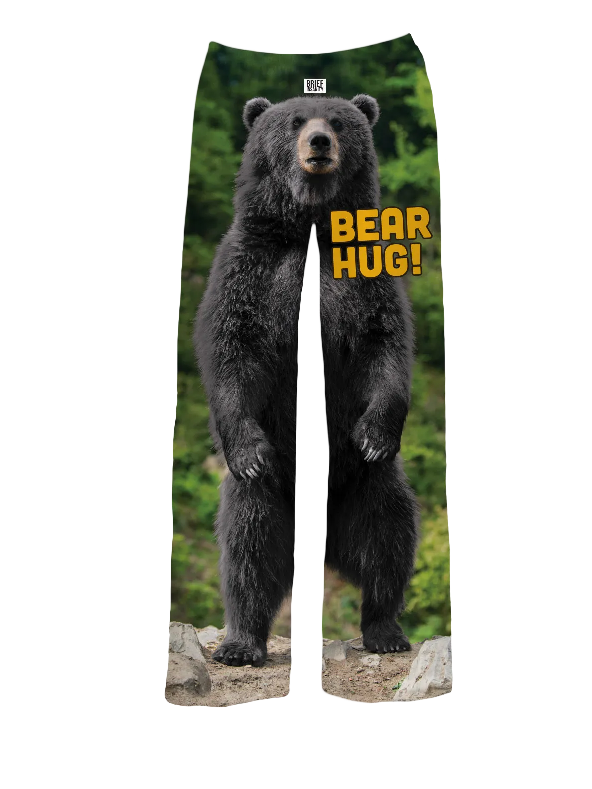 Black Bear Hug Lounge Pants