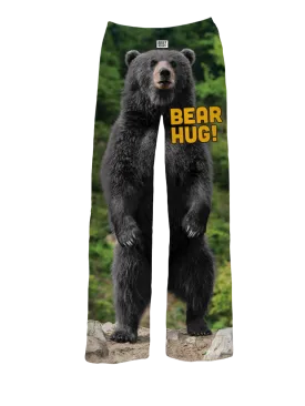 Black Bear Hug Lounge Pants