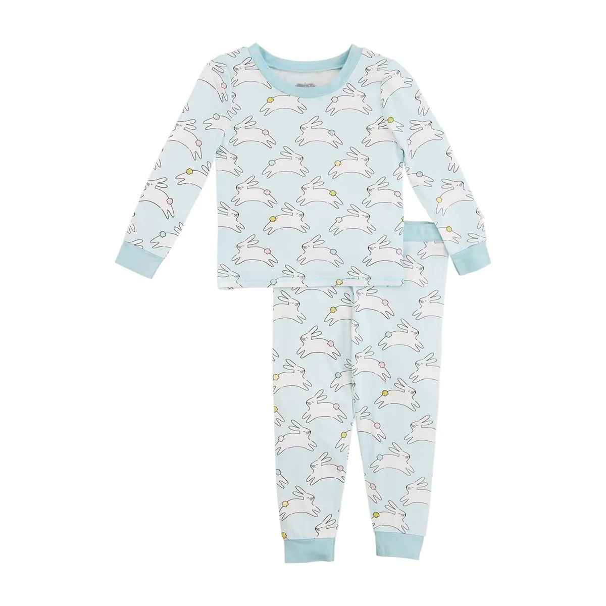 Blue Bunny Pj Set BY MUD PIE