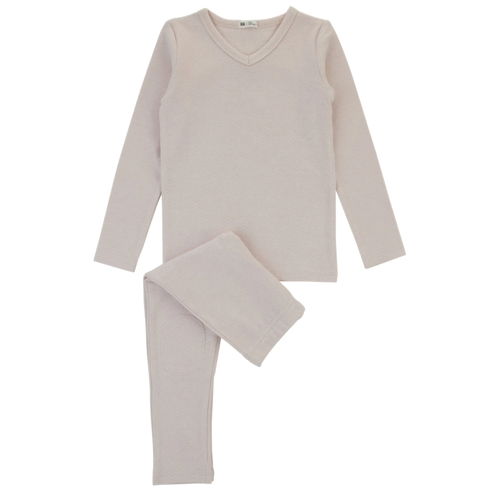 Blush ribbed pajamas by Ra & Da