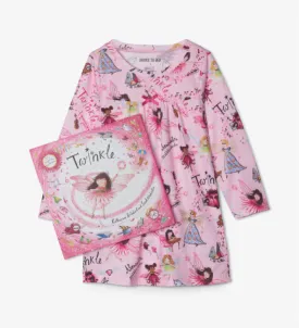 Books to Bed Twinkle Nightgown and Book Set