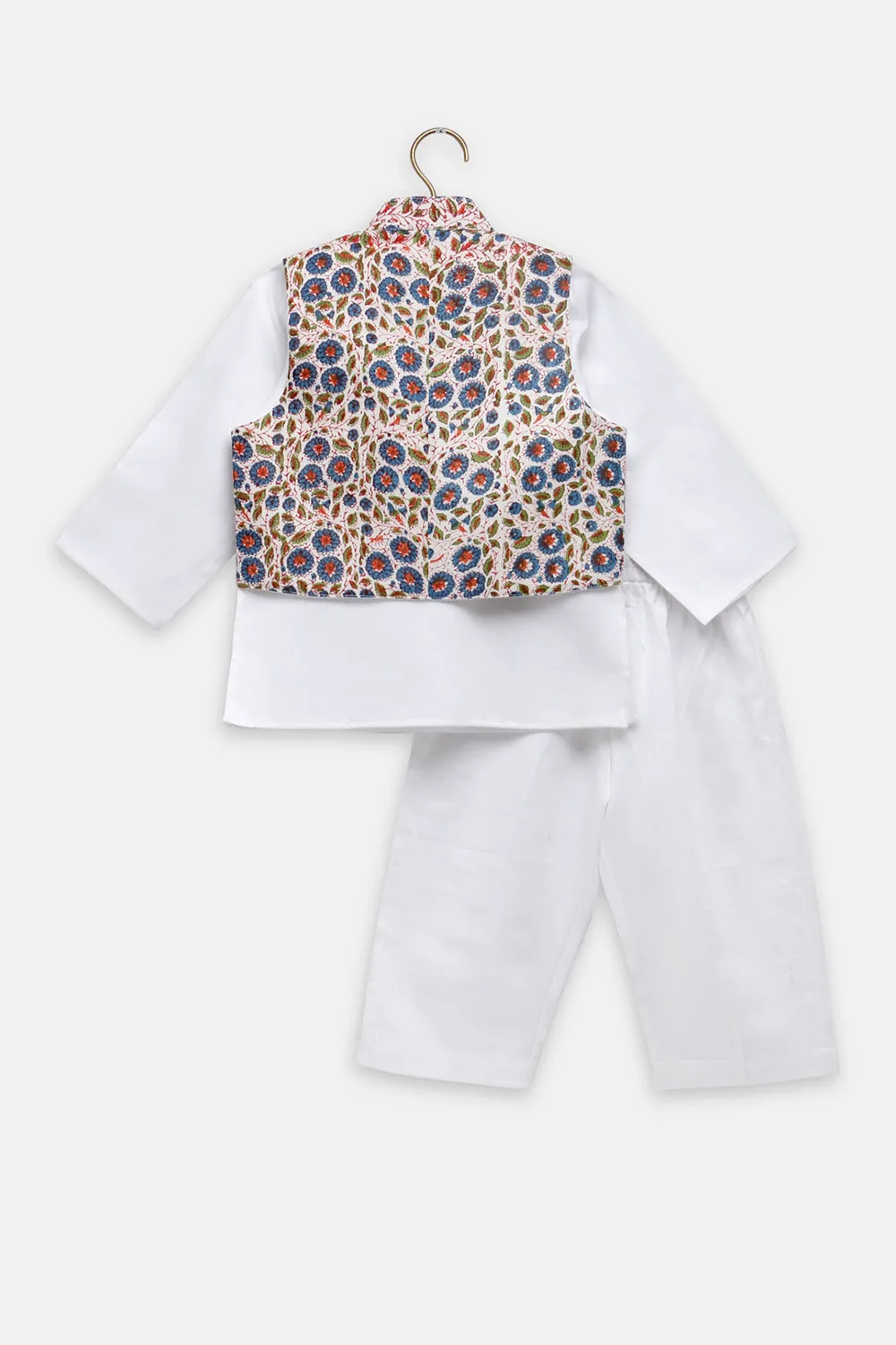 Boy's Printed Kurta Set