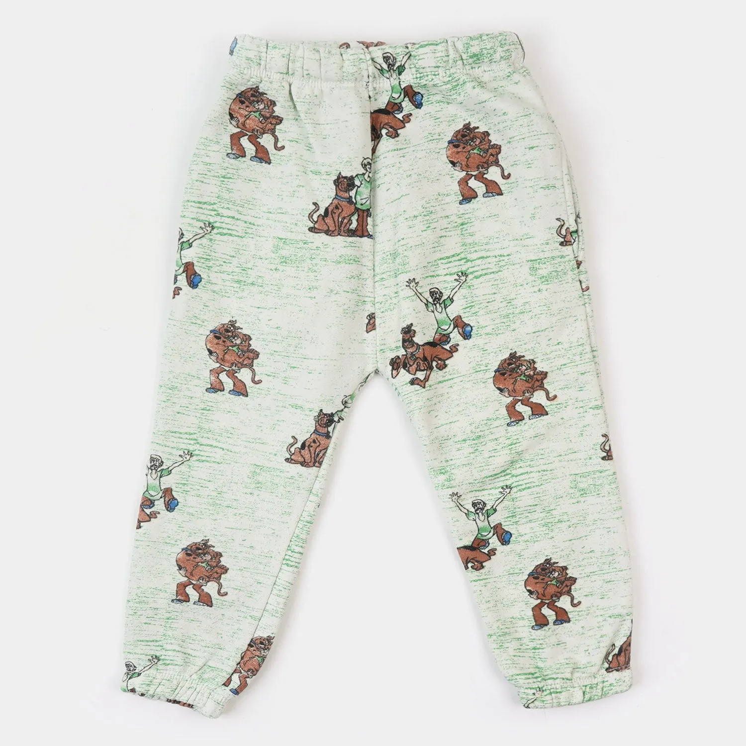 Boys Terry And Fleece Character Pajama - Green