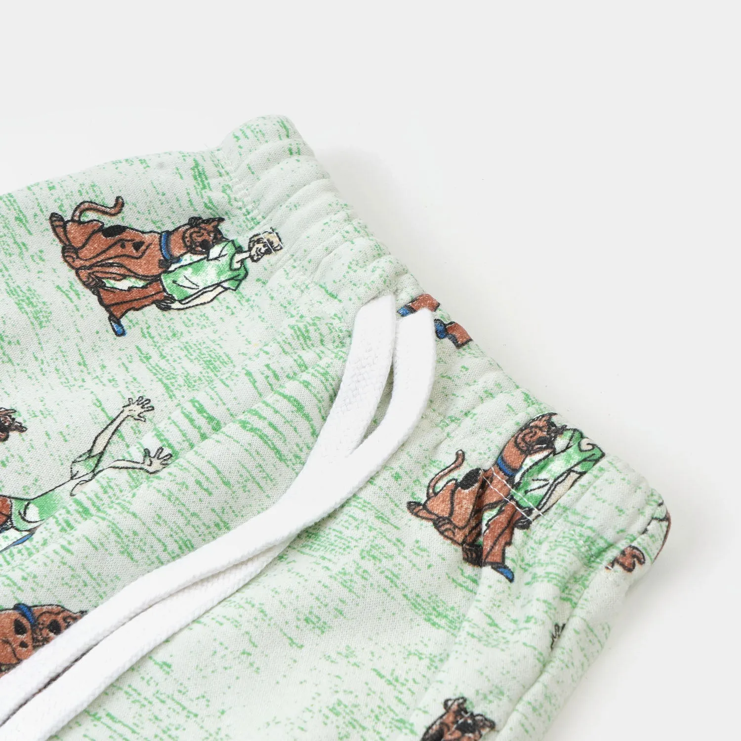 Boys Terry And Fleece Character Pajama - Green