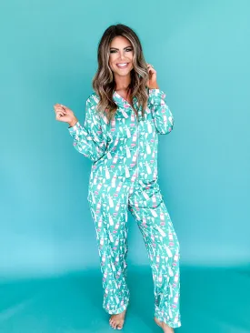 Bubbly and Bright Pajama Set