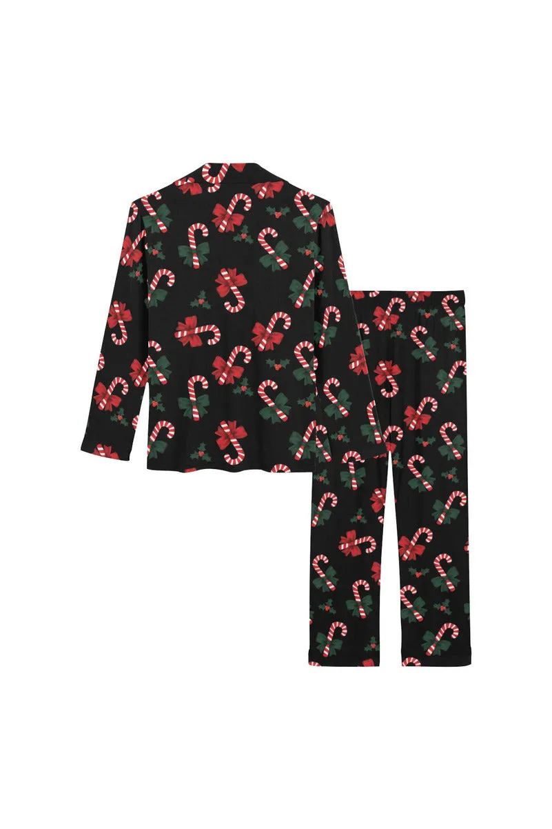 Candy Cane Cozy Women's Long Pajama Set