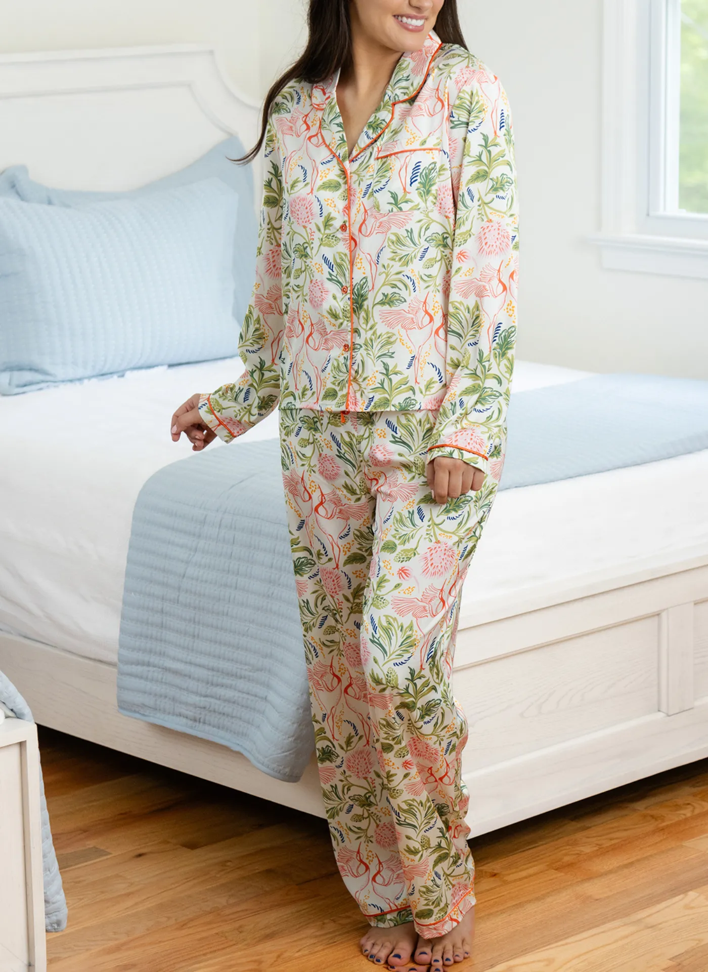 Charlotte Silky Pajama Set