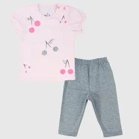 Cherries Short-Sleeved Pajama