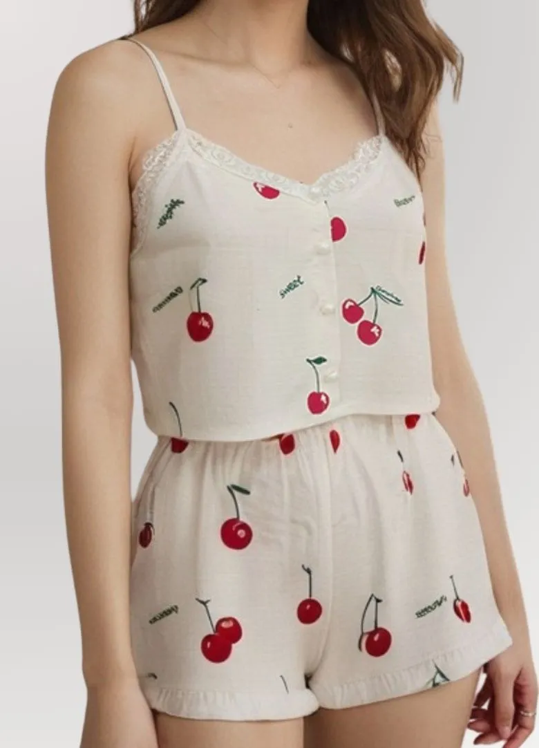 Cherry Bomb Bliss Pajama Set