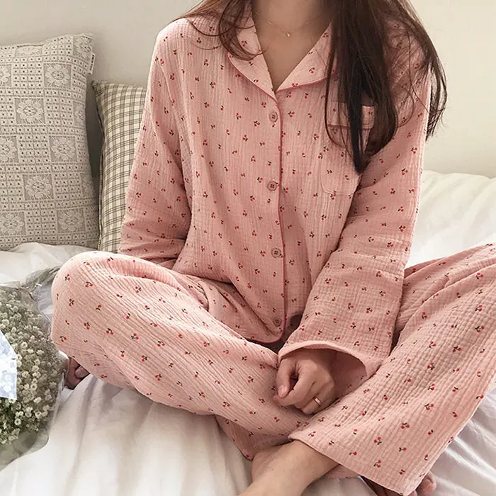 Cherry Pajama Set