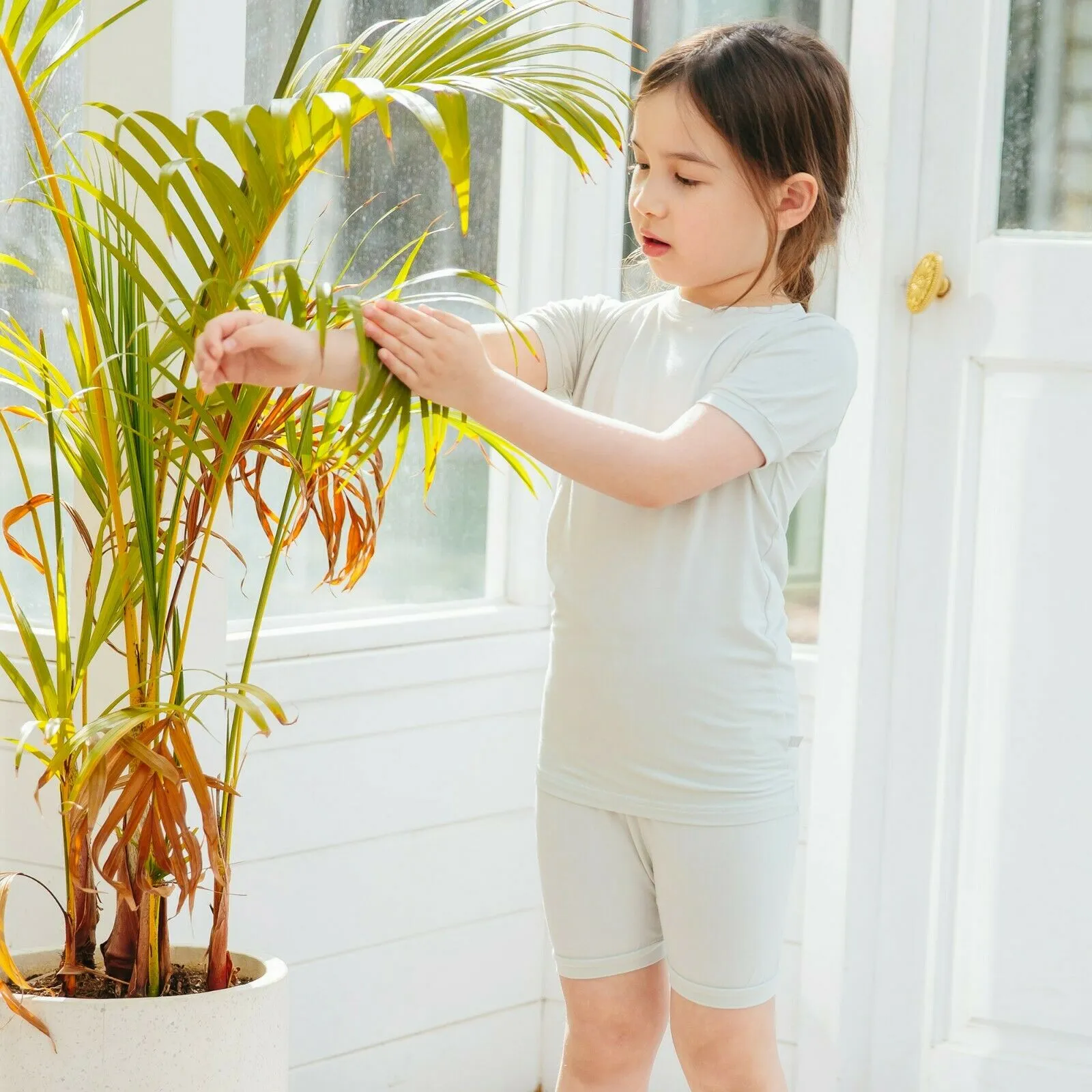 Colorful Mint Short Sleeve Pajamas