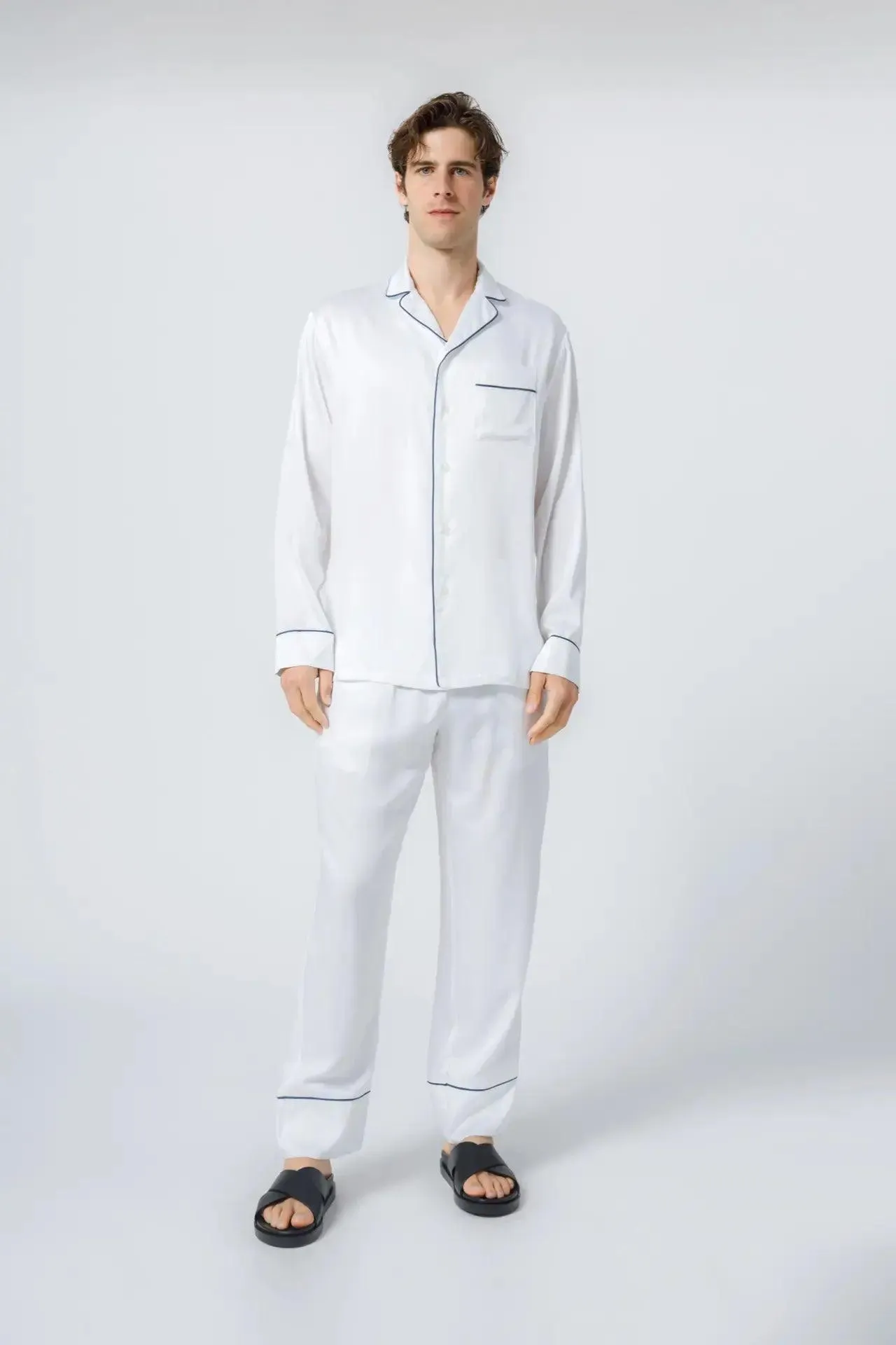 Comfort  Pajama Set White