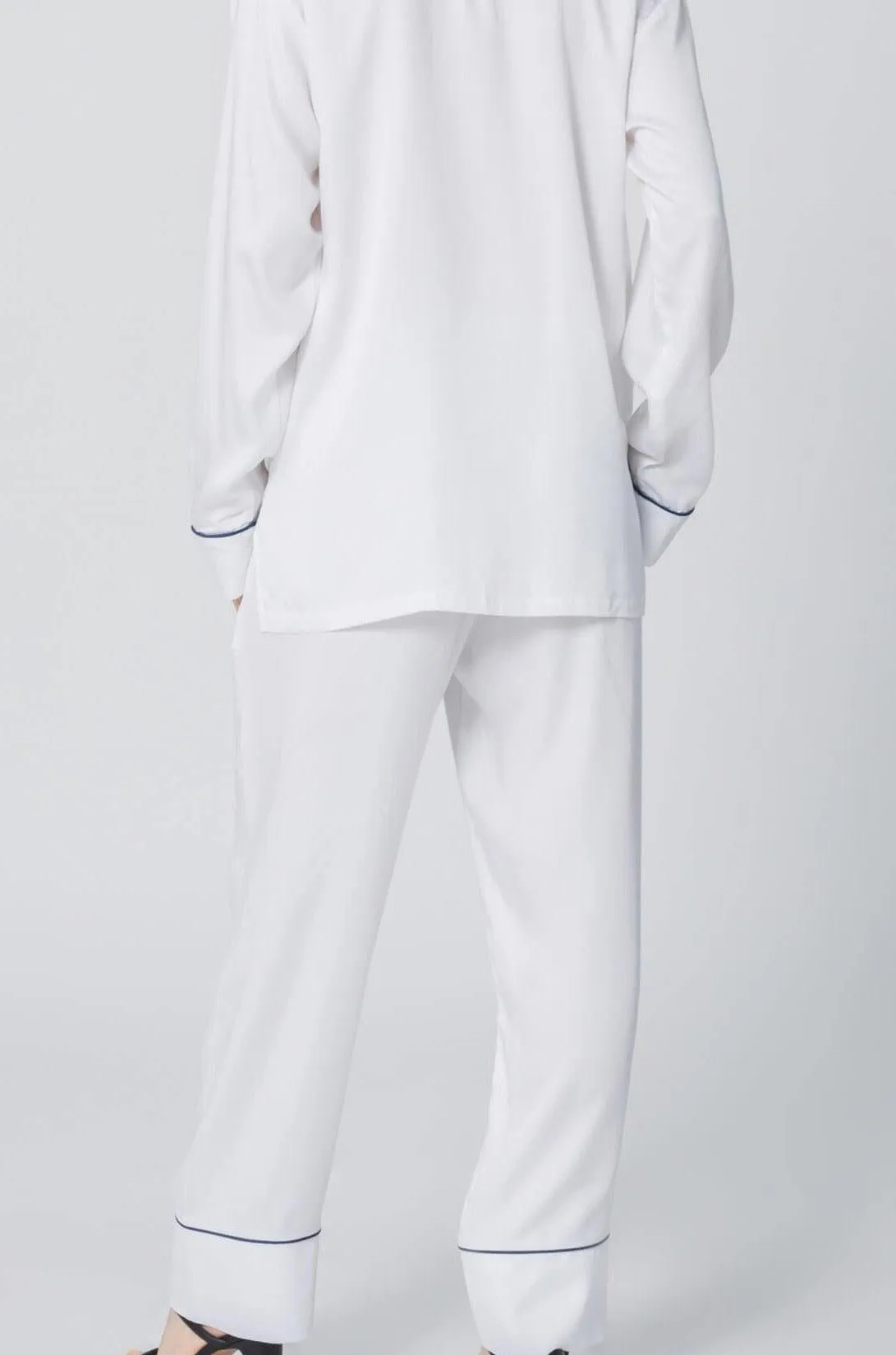 Comfort  Pajama Set White