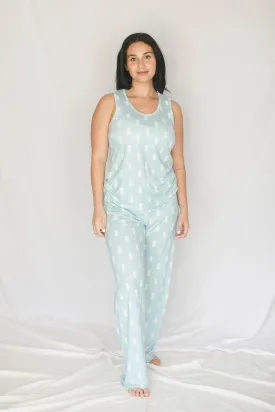 Cozy Pineapple Pajama Pants Set