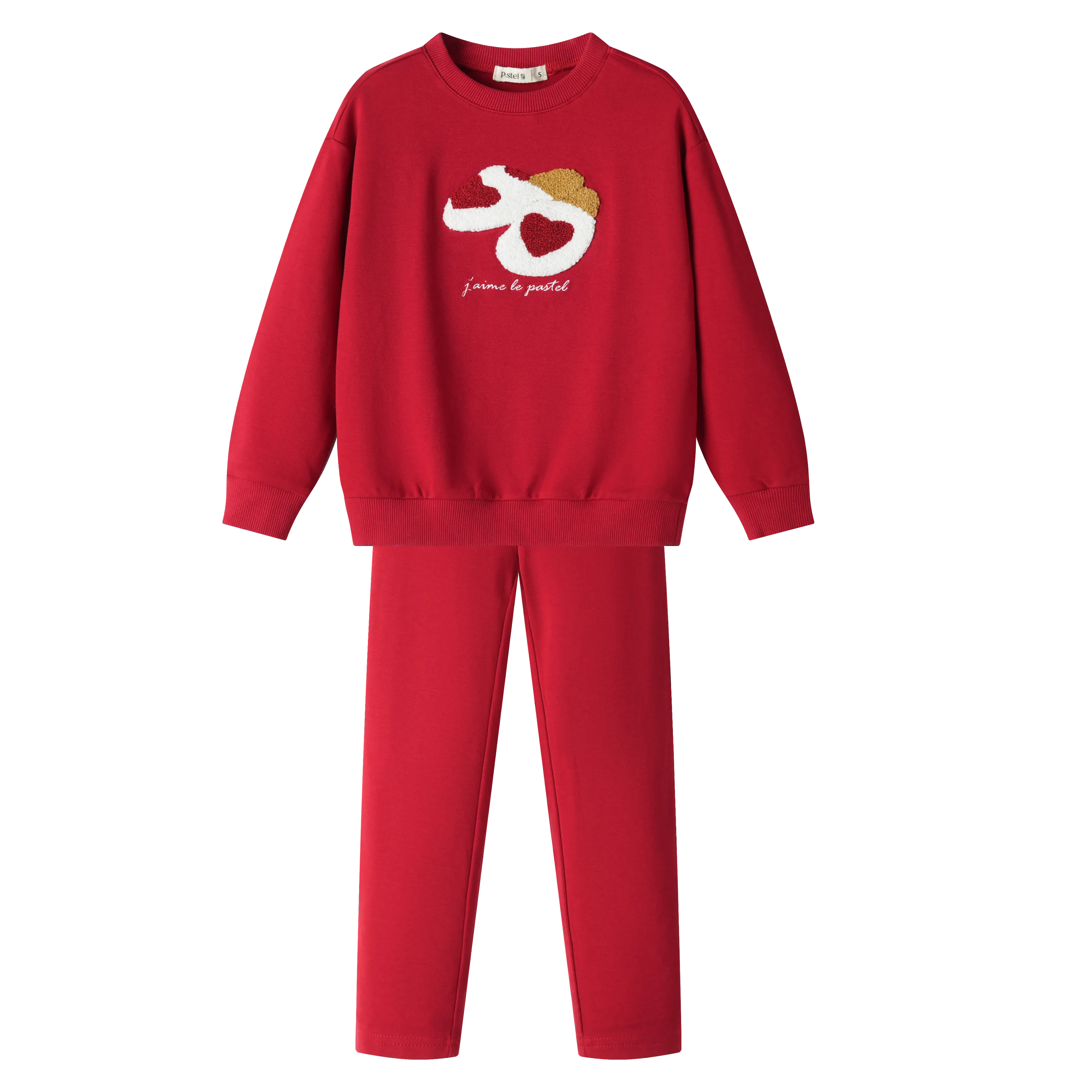 COZY SLIPPER PAJAMA-RED