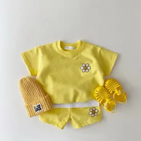 Cute Flower Baby Two-Piece Set