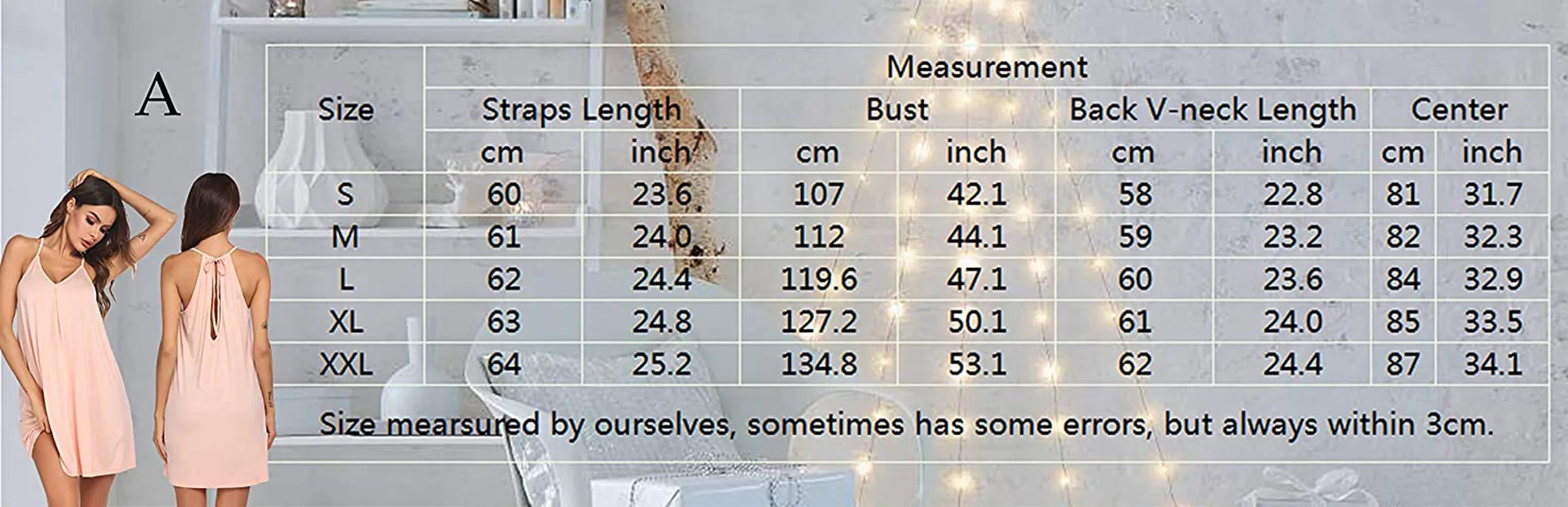 Ekouaer Nightgown for Women Loose Sleepwear V Neck Pajama Dress Soft Nightshirt Sleeveless Nightdress Short Sleepshirts