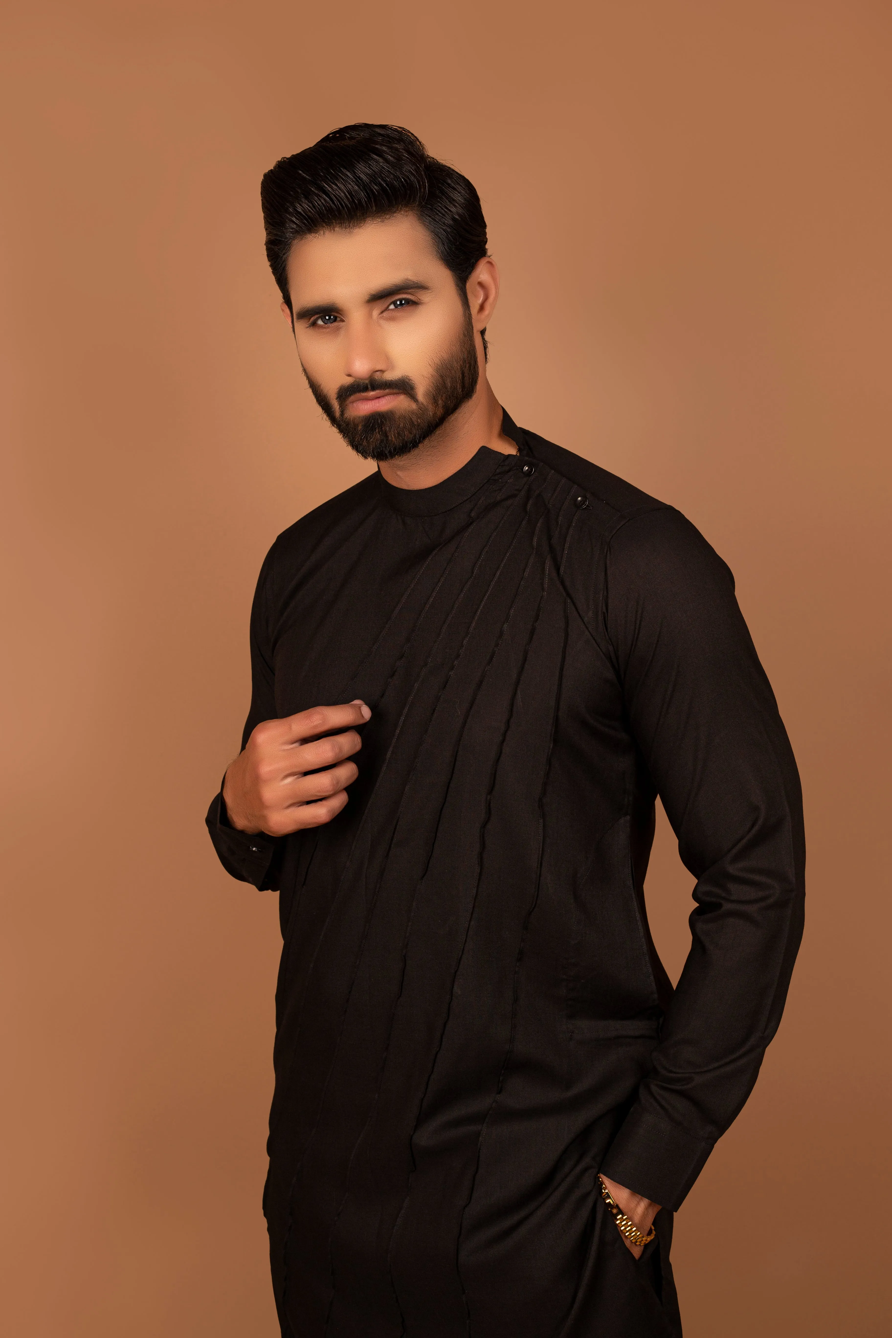 ER 330 Black Kurta Pajama