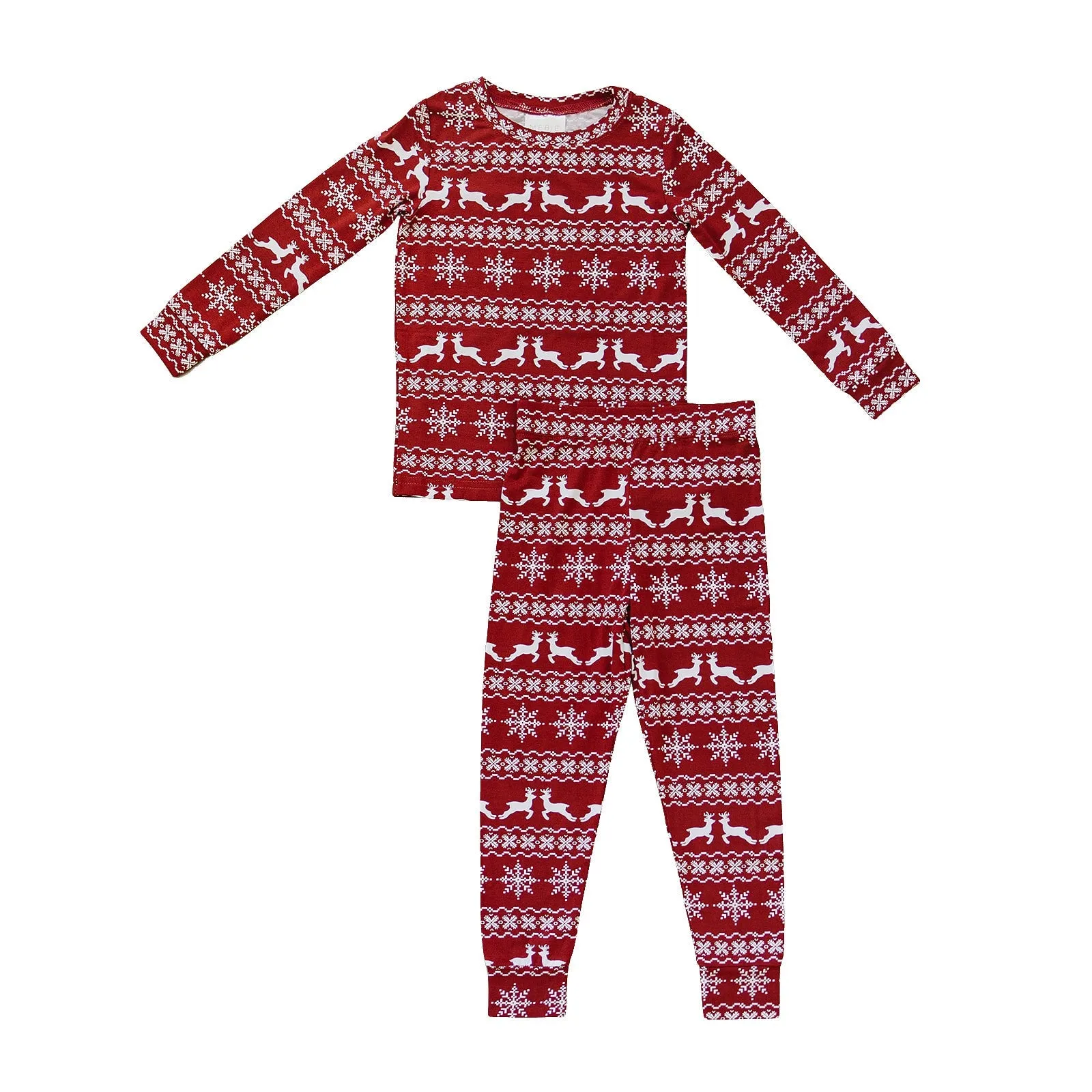 Fair Isle Bamboo Two-Piece Set