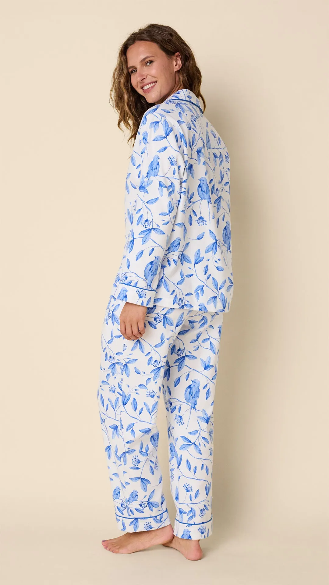 Feathered Friend Flannel Long-Sleeved Pajama