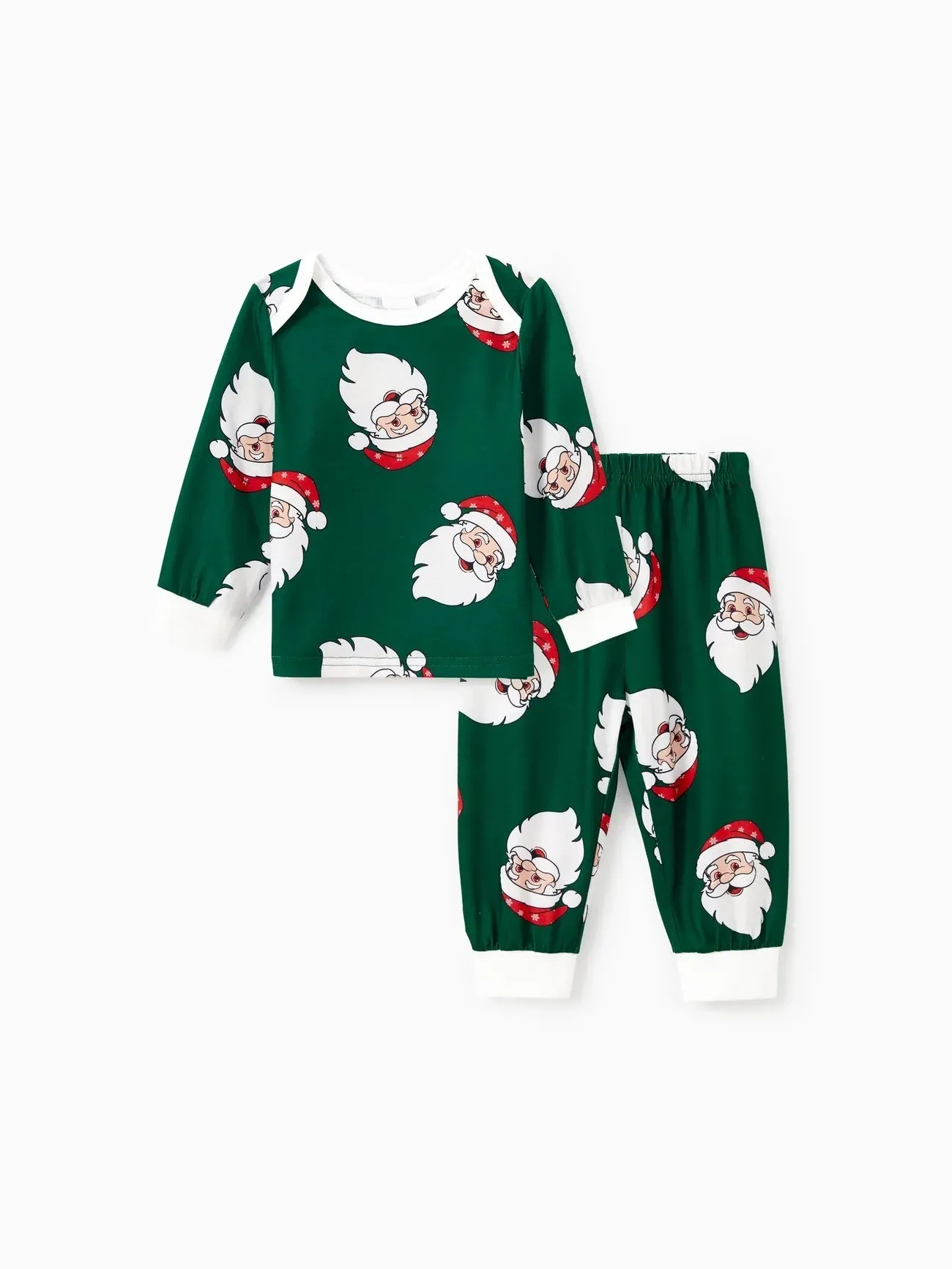 Festive Santa Claus Family Pajama Set