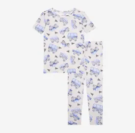 Franklin - Short Sleeve Basic Pajama Posh Peanut