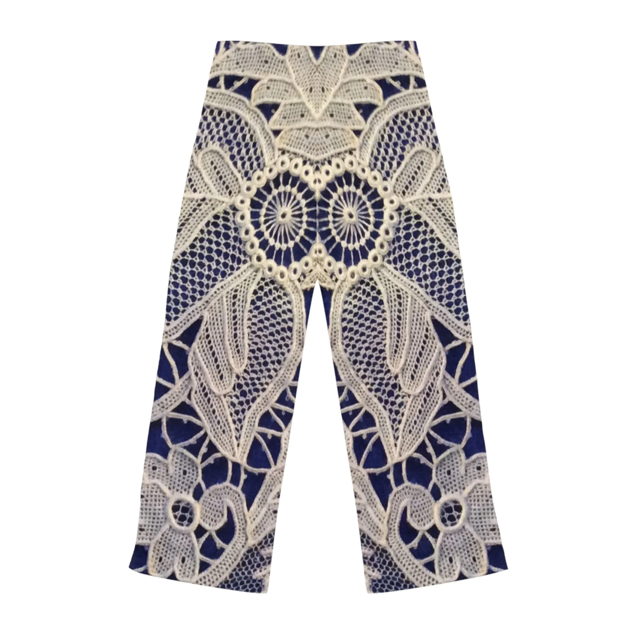 Golden and Blue - Inovax Women's Pajama Pants