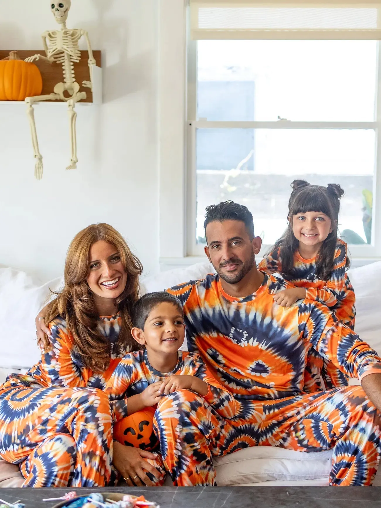 Halloween Printed Family Matching Pajama Set