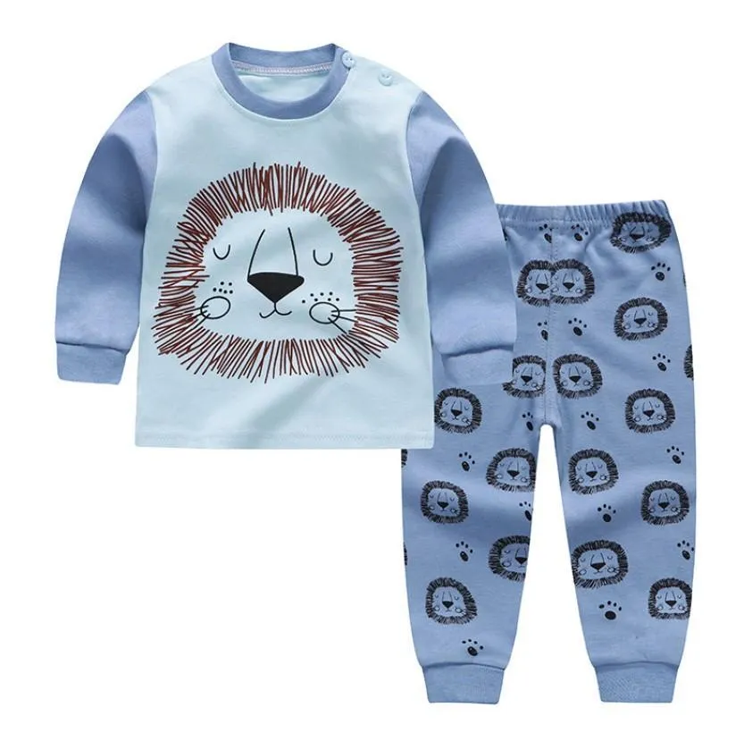 Happy Cloud, Wheels on the Bus and Lolo the Lion Baby and Toddler Pyjama Set of 3