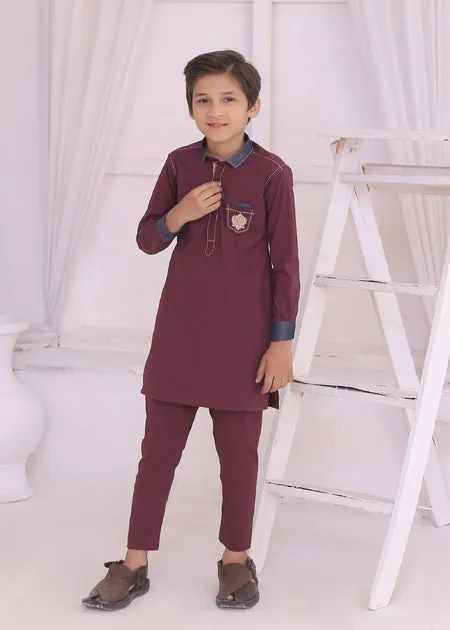 KD 685 Kids Magenta Kurta Pajama