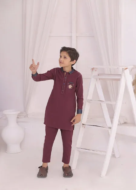 KD 685 Kids Magenta Kurta Pajama