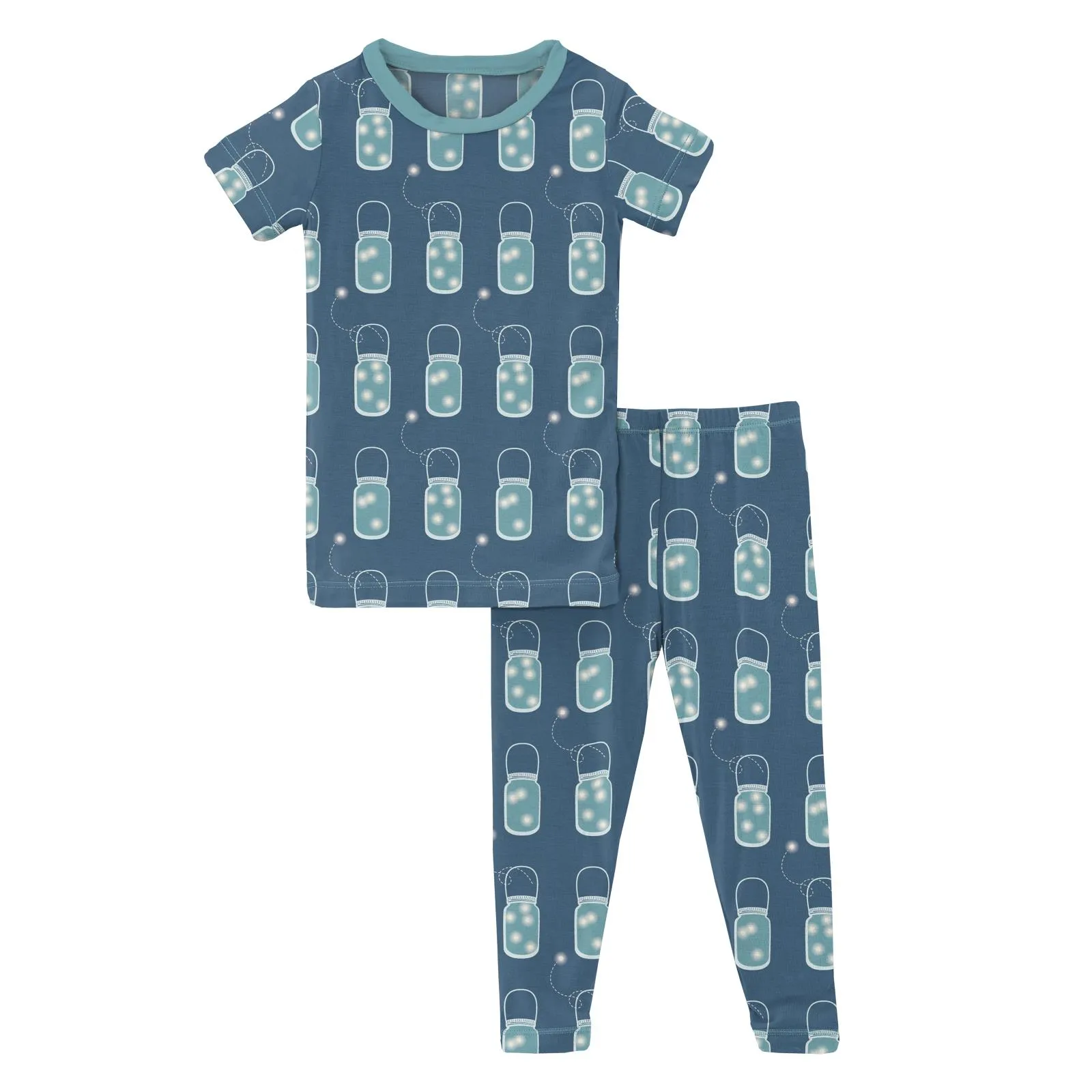 KicKee Pants Twilight Fireflies S/S Pajama Set