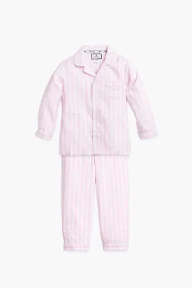 Kid's Pink Gingham Pajama Set