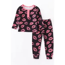 Kisses Pajama Set