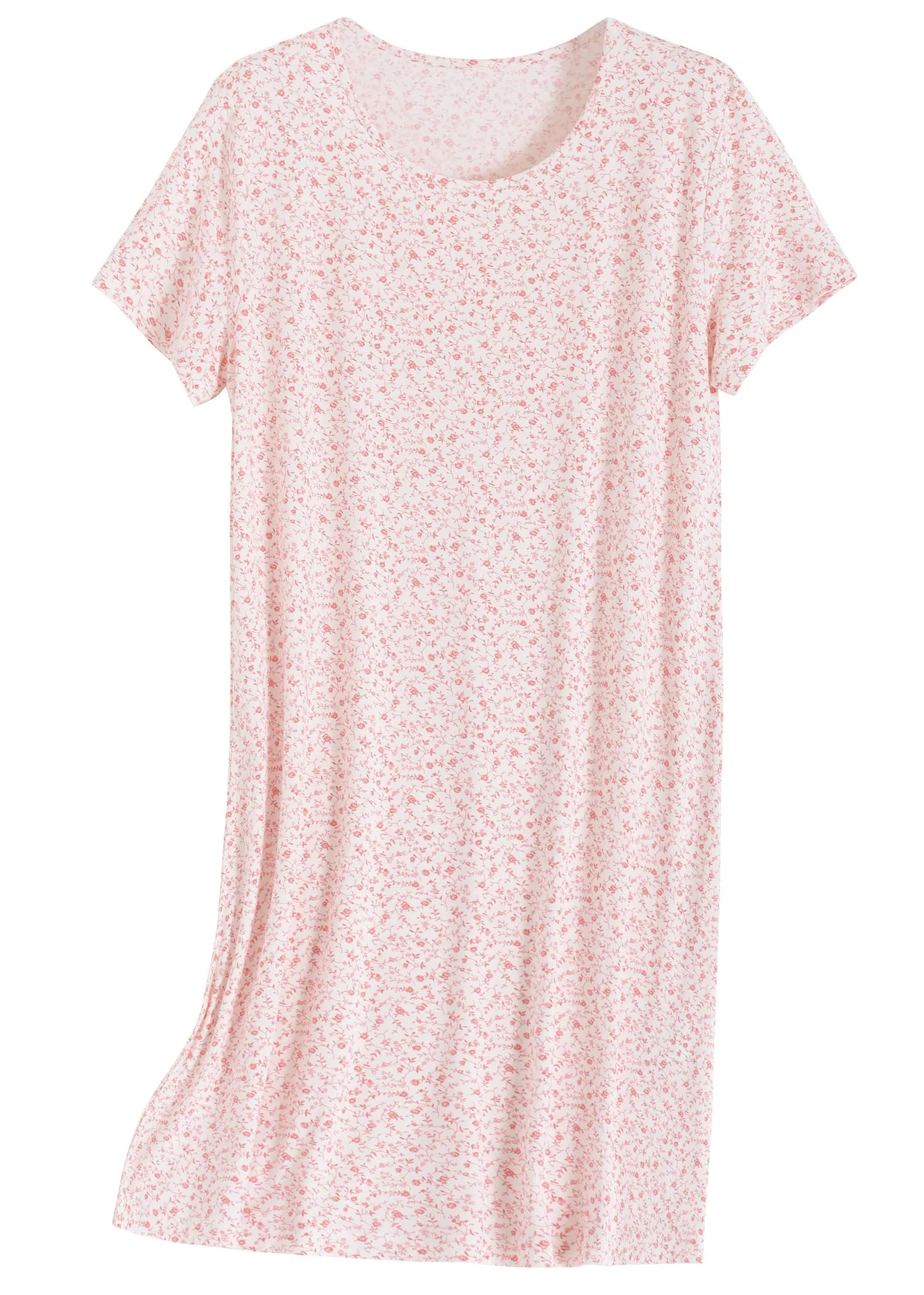 Latuza Women's Floral Nightgown Bamboo Viscose Nightshirt