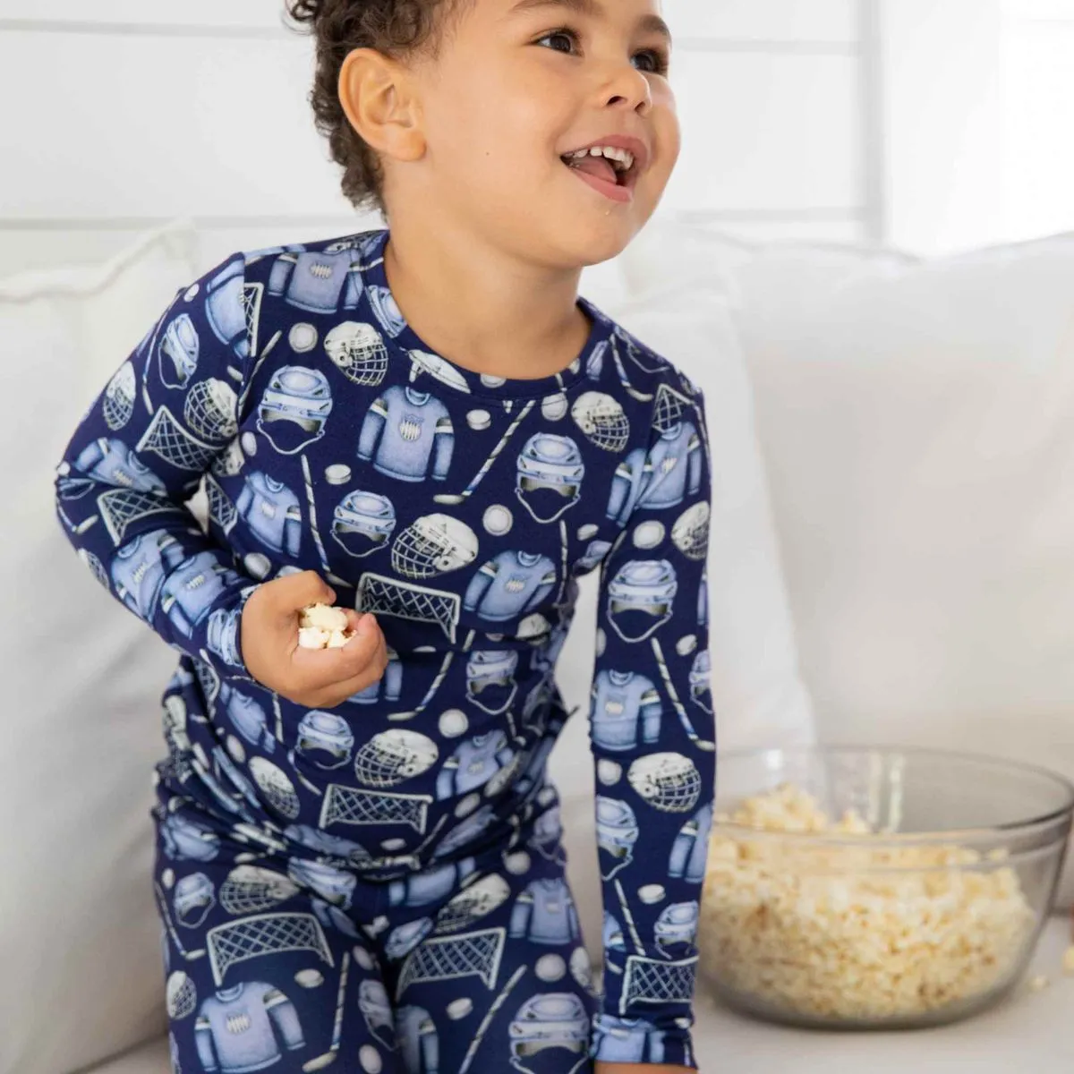 LEV Eric Hockey 2 PC Pajama Lounge Set