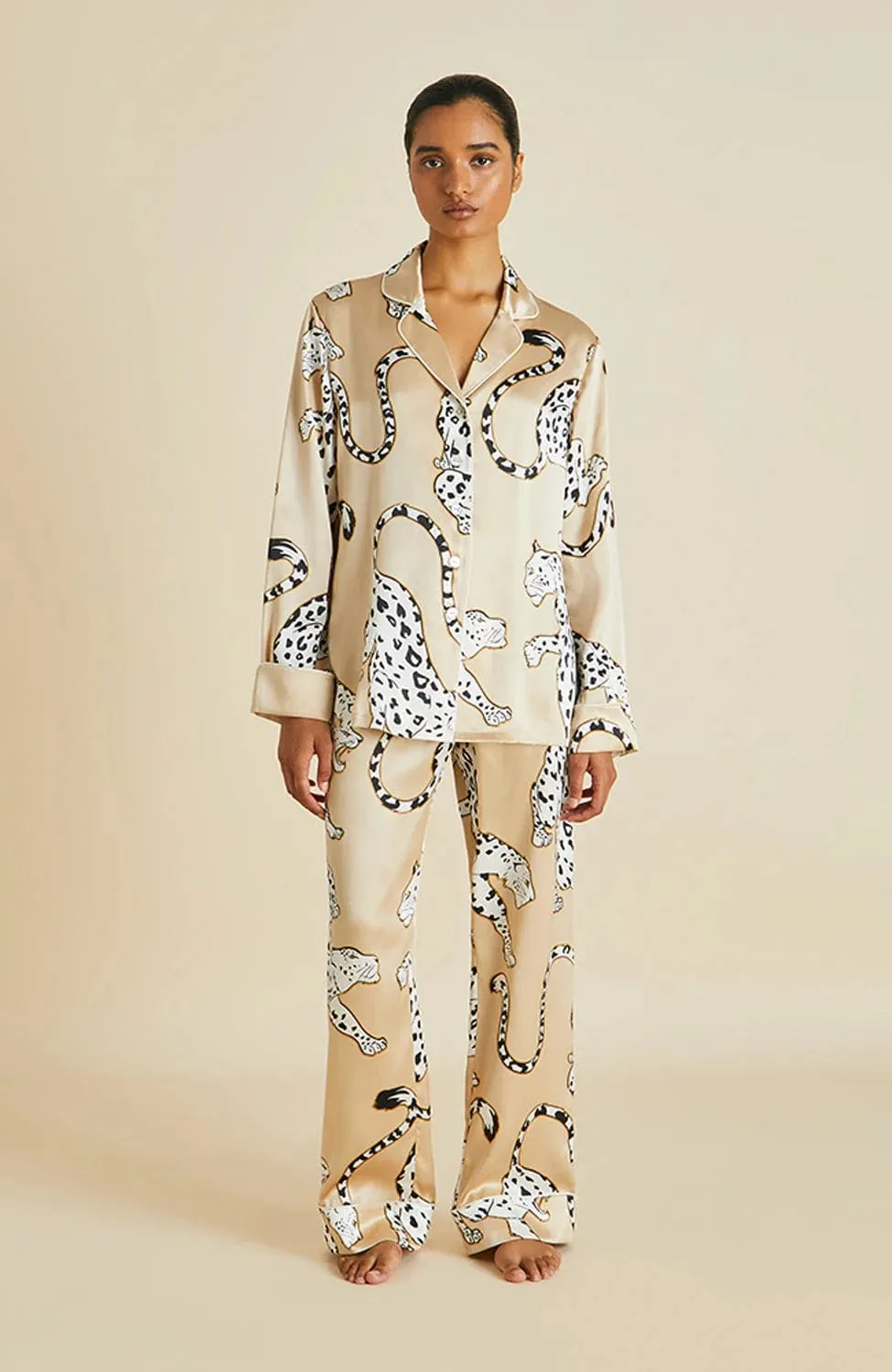 Lila Muir Silk Pajama Set