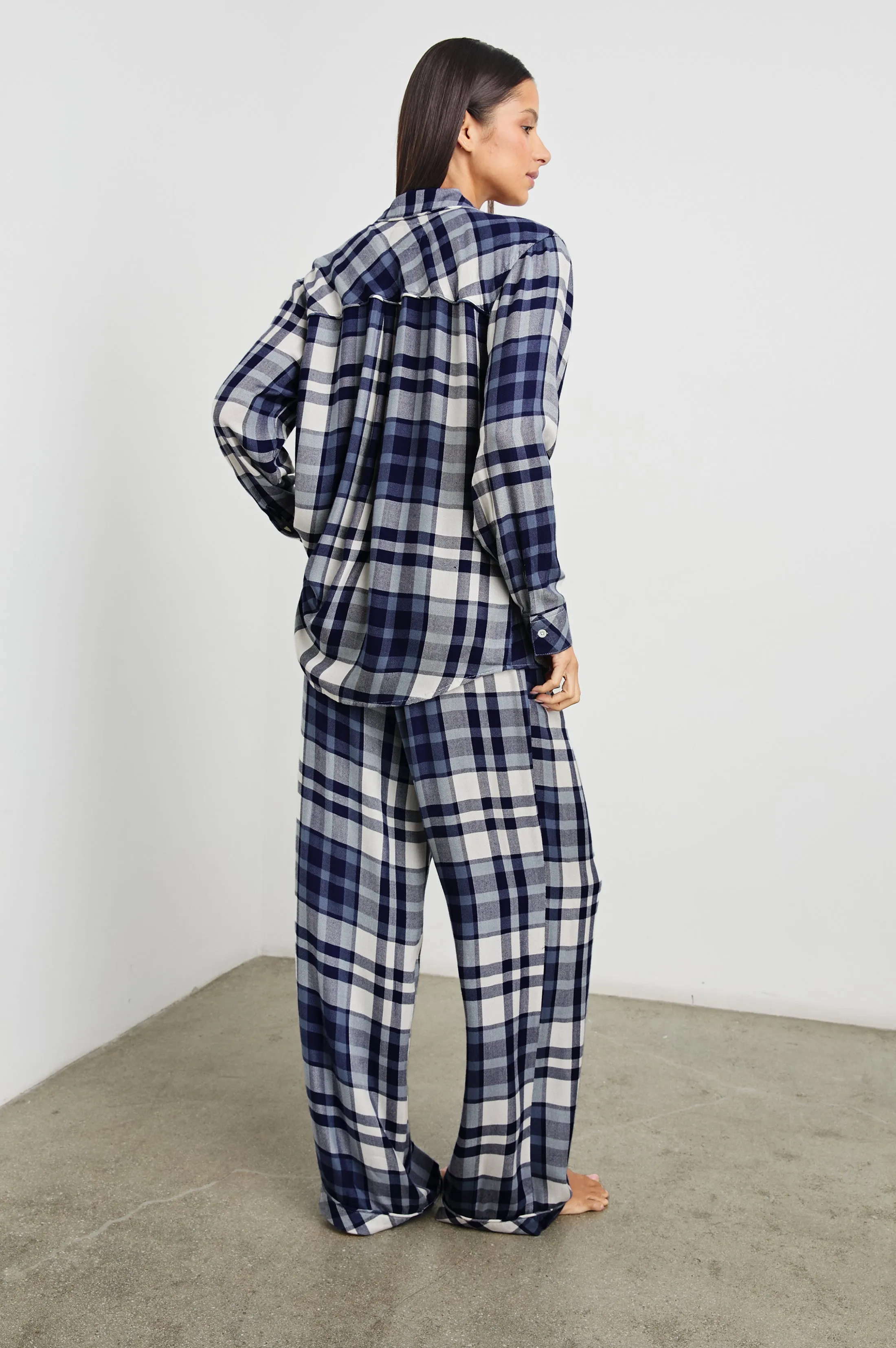 LUNA PAJAMA SET - LAKE BLUE CLOUD