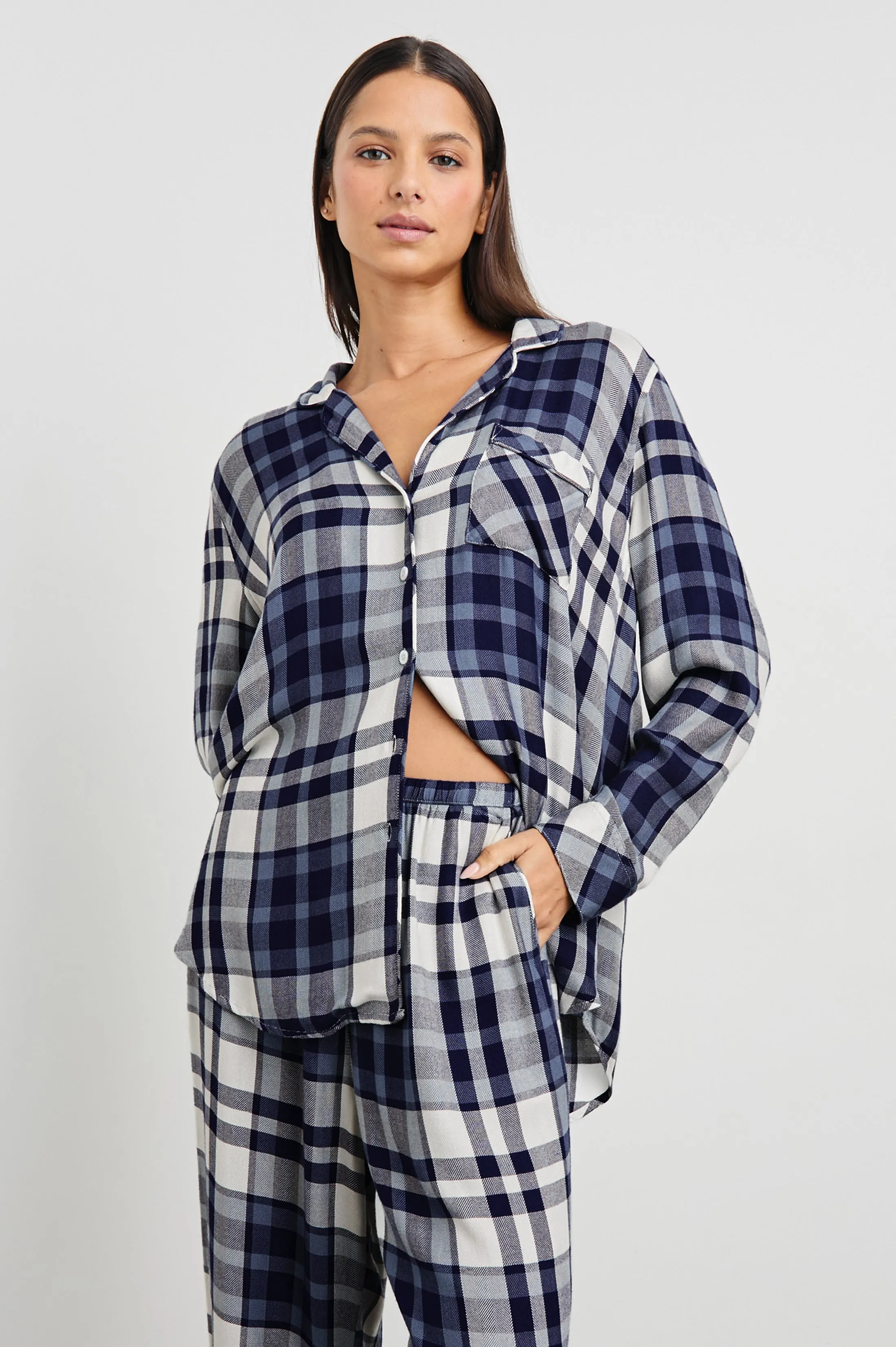 LUNA PAJAMA SET - LAKE BLUE CLOUD