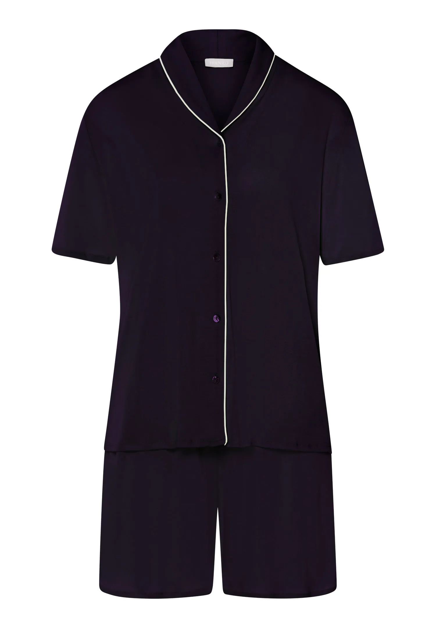 Natural Comfort Tencel Button Front Pajama Set | Deep Navy 77977-1610