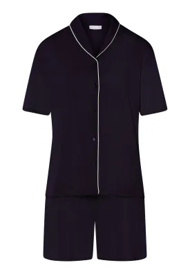 Natural Comfort Tencel Button Front Pajama Set | Deep Navy 77977-1610