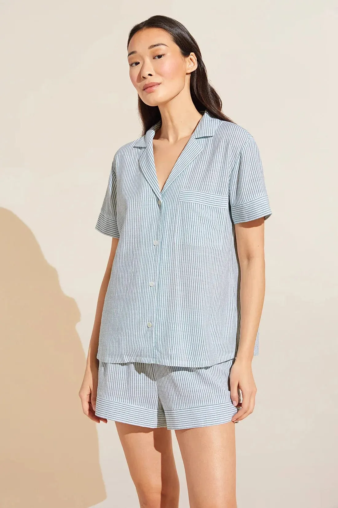 Nautico Shortie Pajama Set