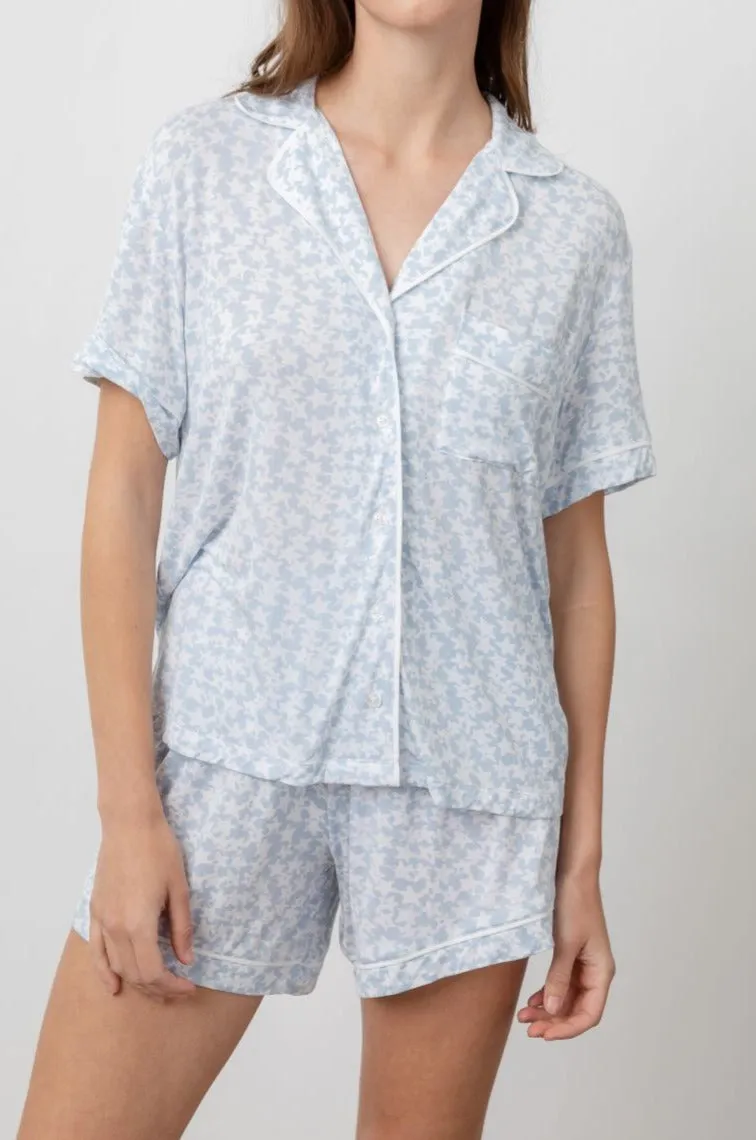 NESSA PAJAMA SET - SKY STARS