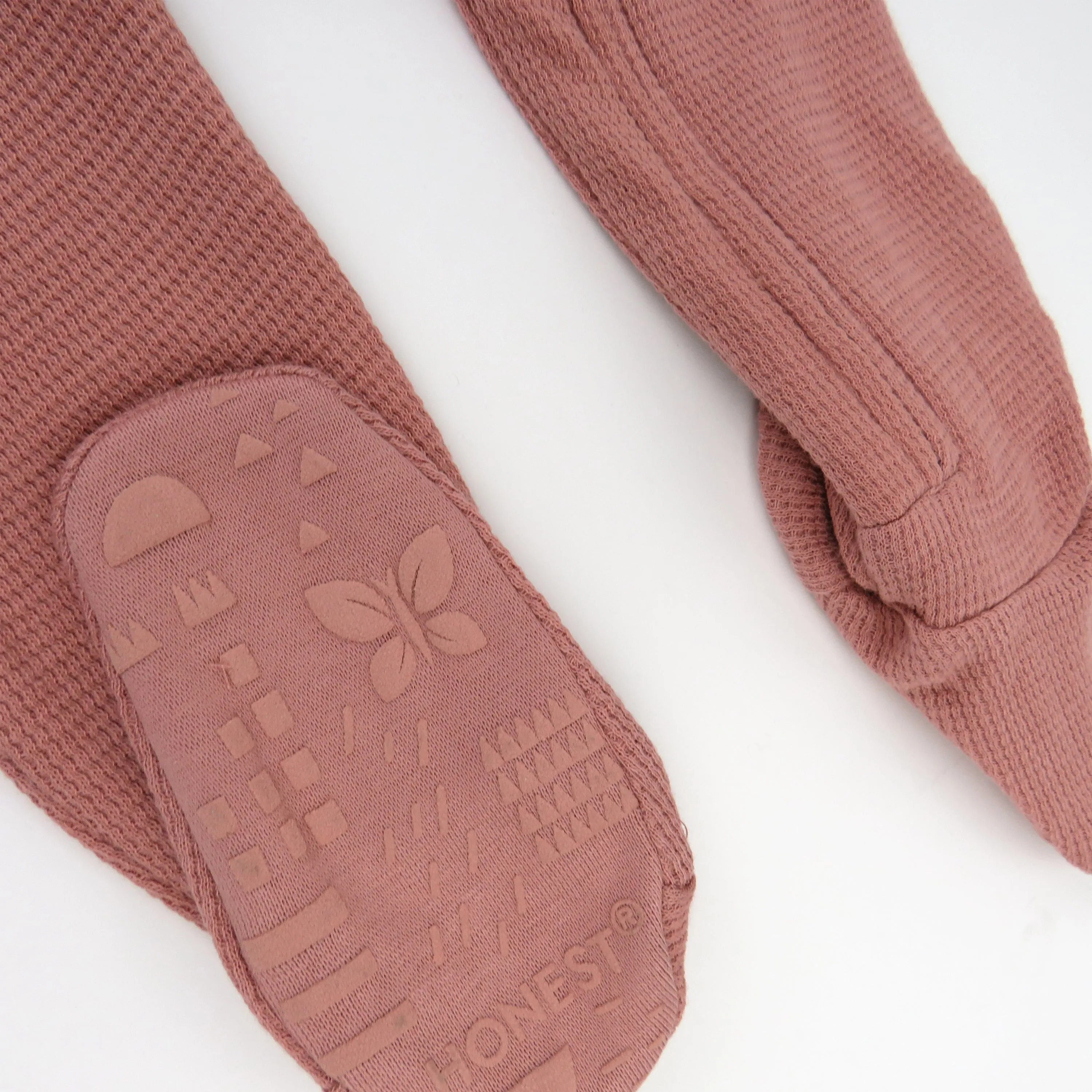 Organic Cotton Waffle Snug-Fit Footed Pajamas